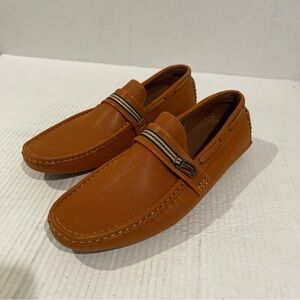 Men’s Chuxx Brown Faux Suede Velvet Slip On Loafers Size 10 US!